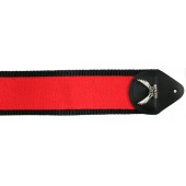 Dean Guitars red-black guitar strap