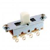 Guitar Patrol - Switchcraft On-Off-On Slide Switch for Mustang - White