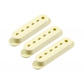 Guitar Patrol - Allparts PC-0406-048 Set of 3 Vintage Cream Pickup Covers for Stratocaster®