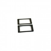 Allparts Curved Humbucker Ring Set Epiphone® Black