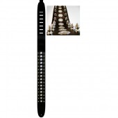 Perri's Leather Guitar Strap w/ Spikes & Grommets 2.5"